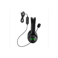 Over ear wired work headset
